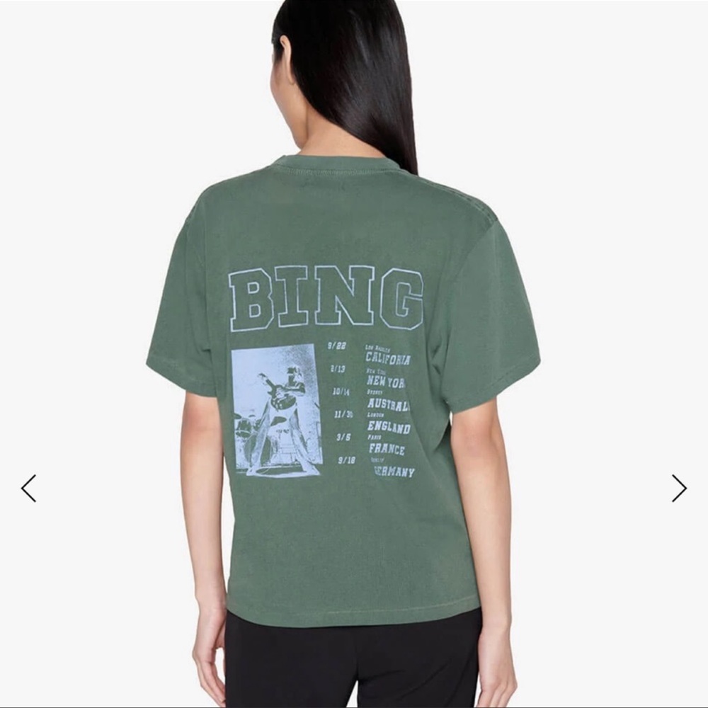 Anine Bing Ashton Tee Bing Live